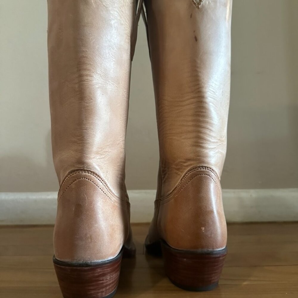 Cleo + Wolf “Ivy” Square-Toe Western Boots – Tan – Size 7 (Used Once) - Picture 7 of 10